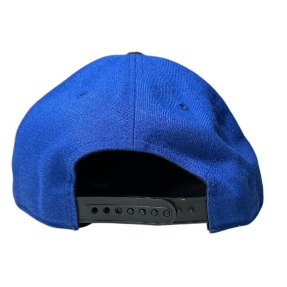 47 Chicago Bulls Sure Shot Two Tone Captain NBA Adjustable SnapBack Cap Hat Blue - Picture 7 of 7